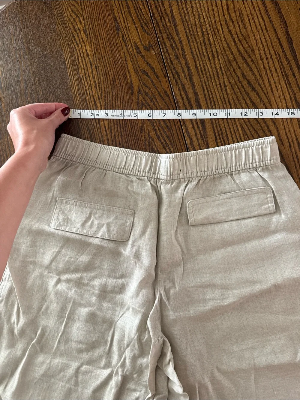 ZARA | Cream Utility Pants